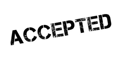 kabul edilen lastik damgası