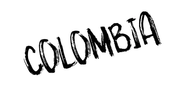 COLOMBIA Sello de goma — Archivo Imágenes Vectoriales