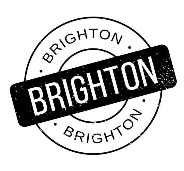 Timbro di gomma di Brighton — Vettoriale Stock
