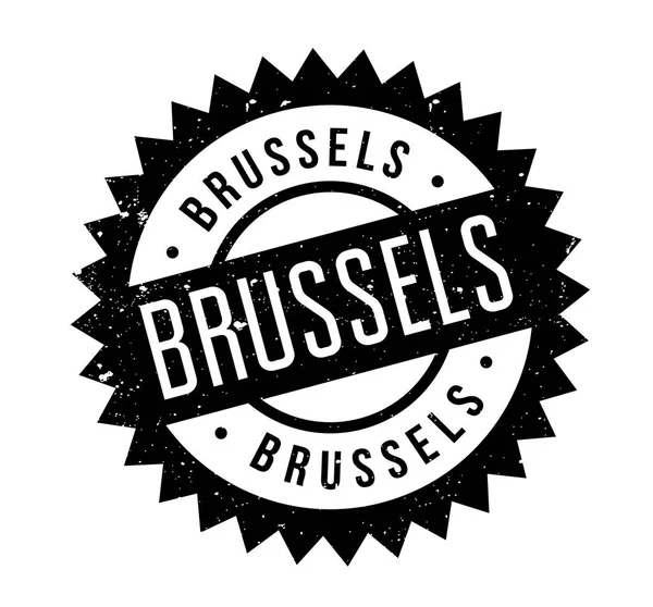 Брюссель штамп — стоковий вектор