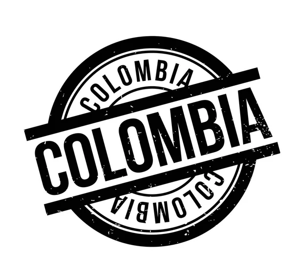 Colombia rubber stamp — Stock Vector