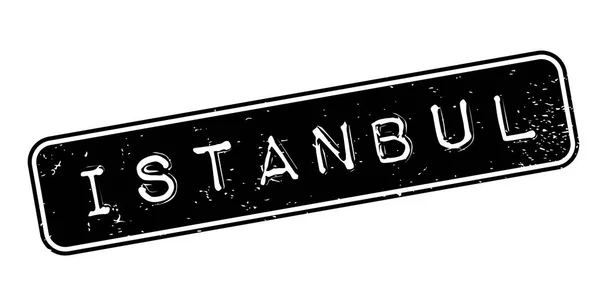 Timbre caoutchouc Istanbul — Image vectorielle