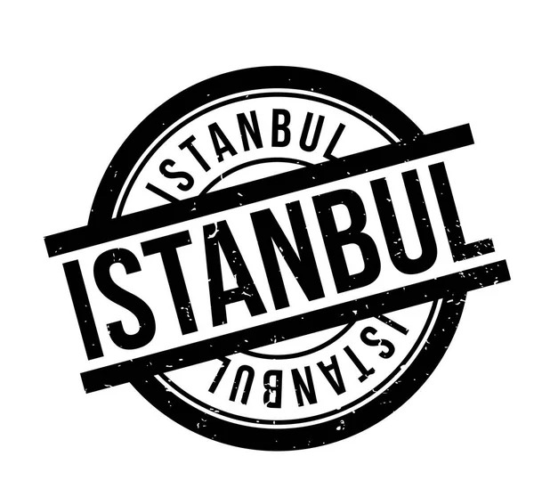 Κωνσταντινούπολη καουτσούκ σφραγίδα — Διανυσματικό Αρχείο