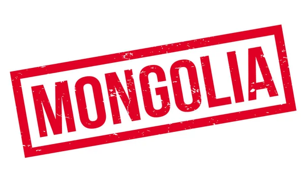 Sello de goma Mongolia — Vector de stock