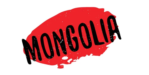 Sello de goma Mongolia — Vector de stock