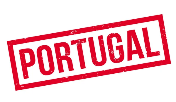 Portekiz lastik damgası — Stok Vektör