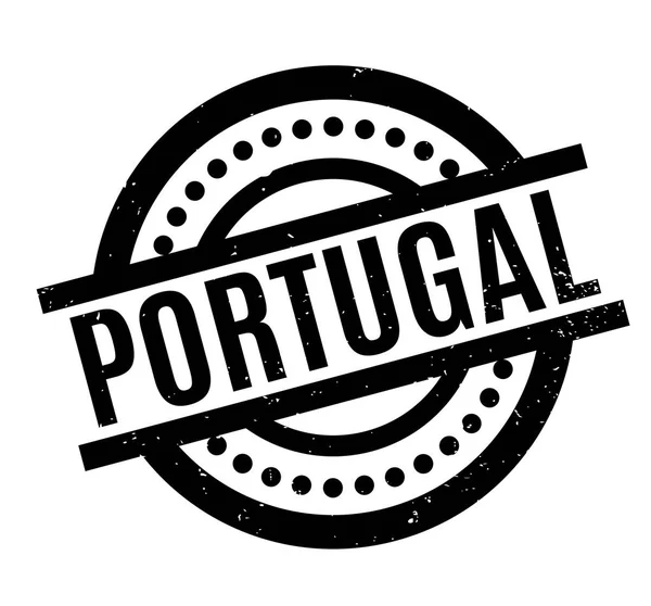 Timbre caoutchouc Portugal — Image vectorielle