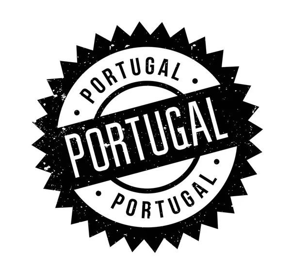 Portugal gummistämpel — Stock vektor