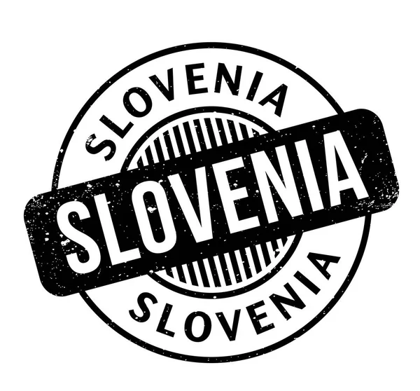 Eslovenia Sello de goma — Vector de stock