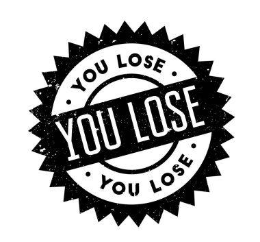 Lastik damgası kaybetmek