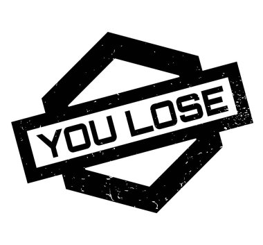 Lastik damgası kaybetmek