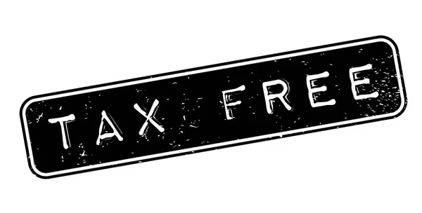 Sello de goma libre de impuestos — Archivo Imágenes Vectoriales