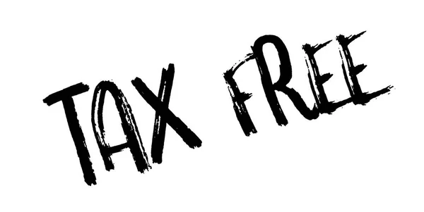 Selo de borracha livre de impostos —  Vetores de Stock
