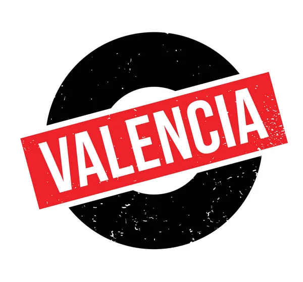 Valencia rubber stamp — Stock Vector