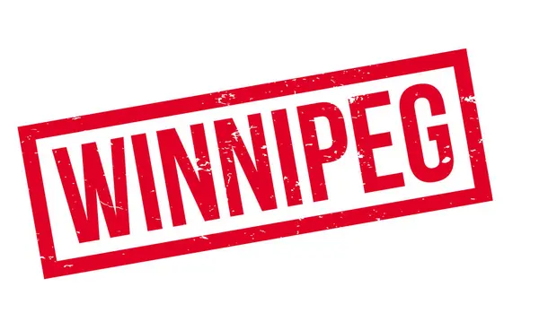 Sello de goma Winnipeg — Vector de stock