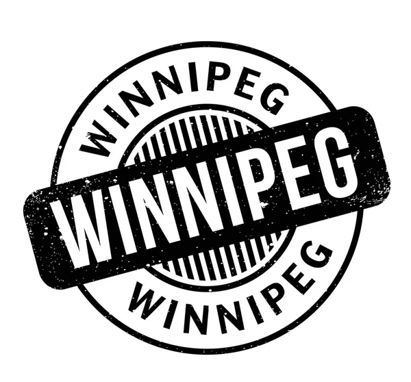 Sello de goma Winnipeg — Vector de stock