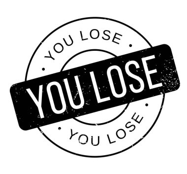 Lastik damgası kaybetmek