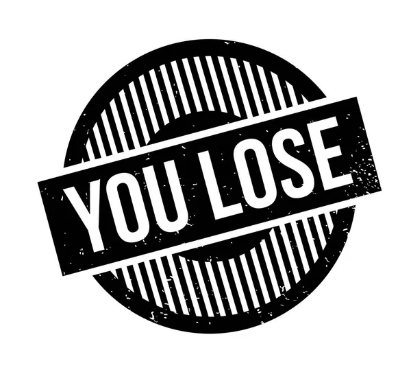 Lastik damgası kaybetmek