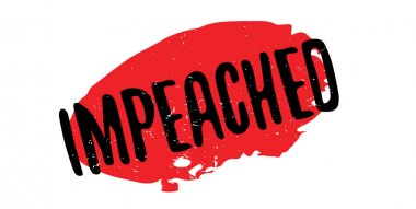 Impeached rubber stamp clipart