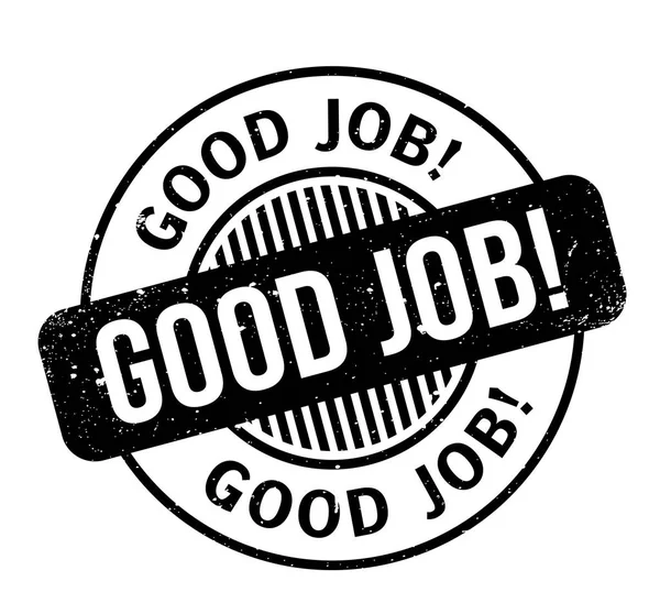 Good Job rubber stamp — Stock Vector