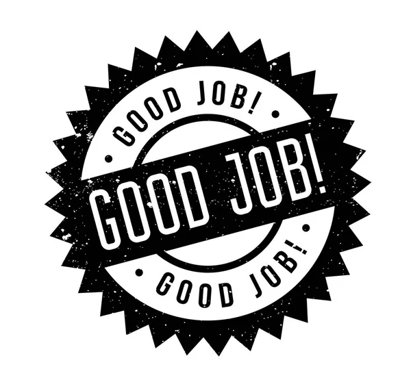 Good Job rubber stamp — Stock Vector