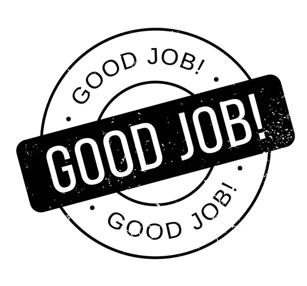 Good Job rubber stamp — Stock Vector