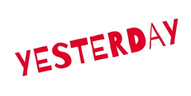 Dün lastik damgası