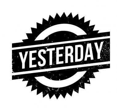 Dün lastik damgası