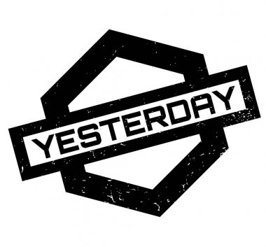 Dün lastik damgası