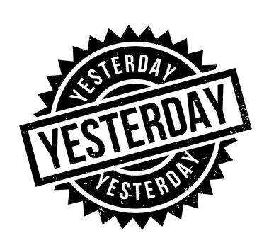 Dün lastik damgası