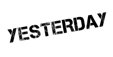 Dün lastik damgası