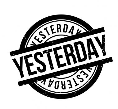 Dün lastik damgası