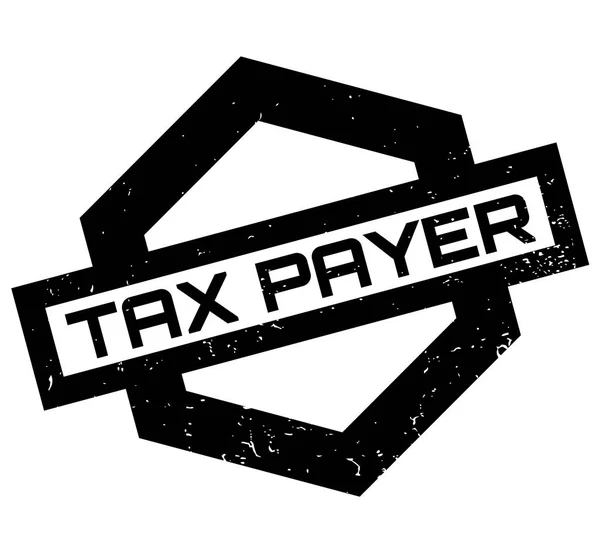 Daňové plátce razítko — Stockový vektor