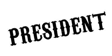 Başkan lastik damgası