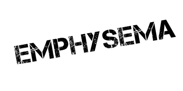 Emphysema rubber stamp — Stock Vector
