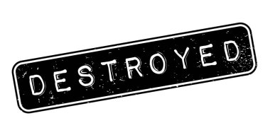 Yok edilen lastik damgası