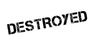 Yok edilen lastik damgası