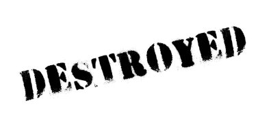 Yok edilen lastik damgası