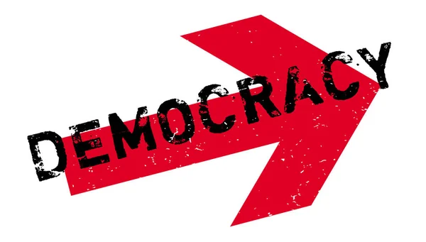 Demokratie-Stempel — Stockvektor