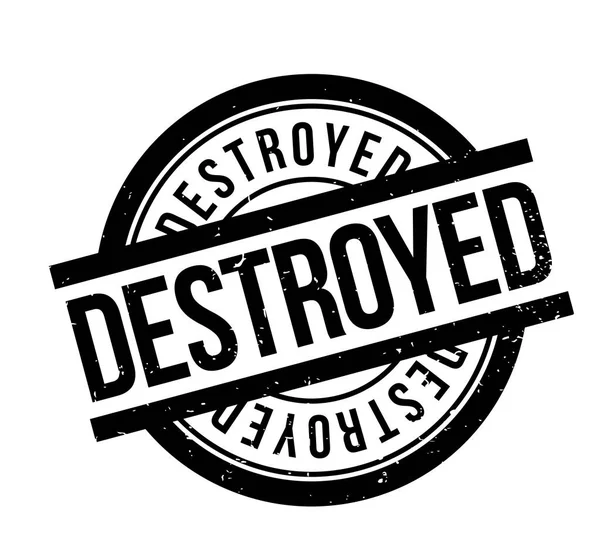 Yok edilen lastik damgası