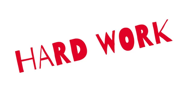 แสตมป์ยาง HARD WORK — ภาพเวกเตอร์สต็อก