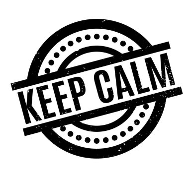 Sakin lastik damgası tutmak