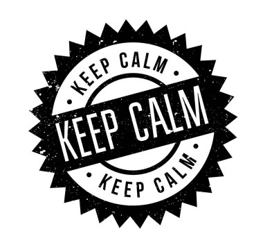 Sakin lastik damgası tutmak