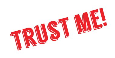 Güven bana lastik damgası