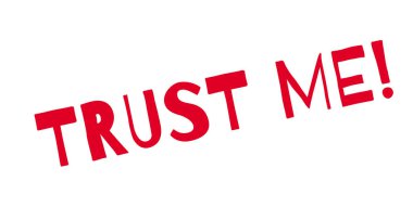 Güven bana lastik damgası