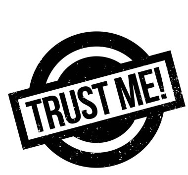 Güven bana lastik damgası