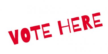 Burada lastik damgası oy