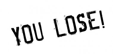 Lastik damgası kaybetmek