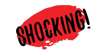 Shocking rubber stamp clipart