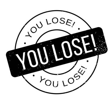 Lastik damgası kaybetmek